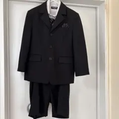 フォーマルスーツ ブラック 120cm