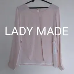 LADY MADE レディース 薄手ピンク ブラウスのサムネイル