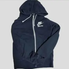 古着美品 NIKE ジップパーカー ブラック