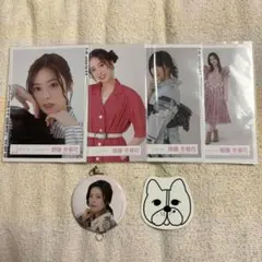 齋藤冬優花 生写真 缶バッジ ステッカー まとめ売り