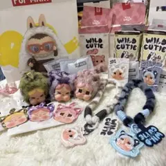 POP MART WILD CUTIE ぬいぐるみ・ストラップセット