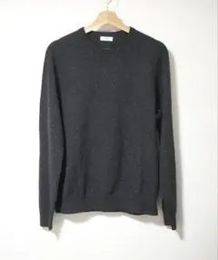 Malo カシミア　ウールニット　ダークグレー