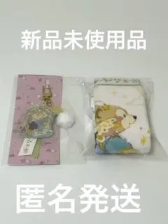 ダッフィー アクリルキーホルダー&ミニタオル セット　ウィッシングウィングス