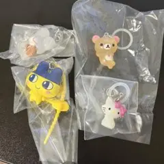 ガチャ 4点セット たまごっち しりみみうさぎ コリラックマ チャーミーキティ