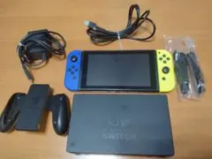 Nintendo Switch 本体 青/赤 付属品付き