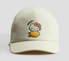 新品未使用ハローキティ新作H＆Mコラボ キャップ90~115cm厚みを潰して発送