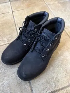 【美品】Timber land ブラックブーツ　26.5cm ハイカットモデル
