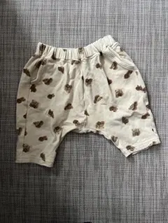 GU baby サマナルパンツ 90cm 7分丈 犬柄