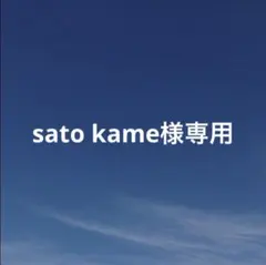 sato kame様 リクエスト 2点 まとめ商品