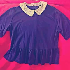 つけ襟付きカットソーのサムネイル