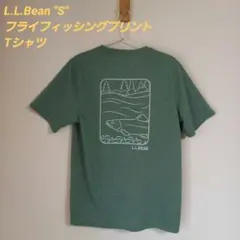 L.L.Bean "S" フライフィッシングプリント Tシャツのサムネイル