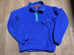 patagonia シンチラスナップT 青 MADE IN USA 91年