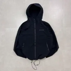 Columbia nylon jacket parka black×black