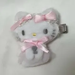 サンリオ 白猫バレリーナ チャーミーキティ シークレットヘアクリップ