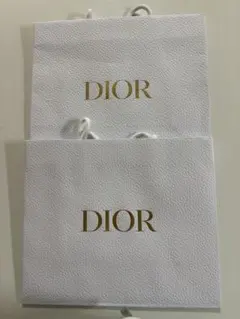 DIORとDECORTÉのショップ袋セット