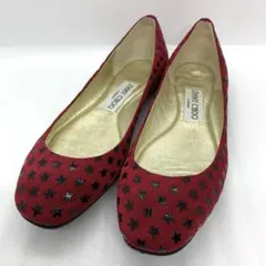 【ジミーチュウ 34 1/2】【即＊匿名配送】フラットシューズ イタリア製 箱有