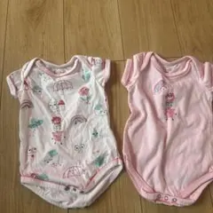 hush-hush ベビー肌着 0-3ヶ月 2点セット