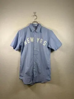 MISTERGENTLEMAN NEWYRSロゴ 半袖シャツ L ライトブルーのサムネイル