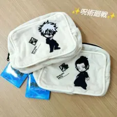 呪術廻戦 スクエアポーチ 五条悟 夏油傑　2種類セット