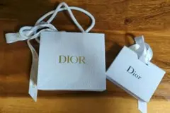 Dior ホワイトレザー調ショッパー