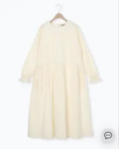 Samansa Mos2 レースピンタックワンピース