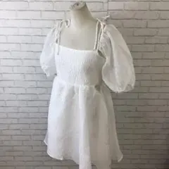 5.19 h377 ヘザー 3WAYジャガードミニワンピース Fのサムネイル