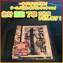 一番くじ 刃牙 E賞 E e 菩薩の拳ブランケットのサムネイル