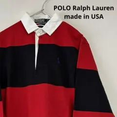 新品 USA製 90s POLO Ralph Lauren ラガーシャツ 緑タグ