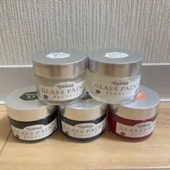 ターナー色彩 ガラスペイント 40ml5色セット