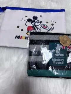 ミッキーマウス ポーチとタオルセット