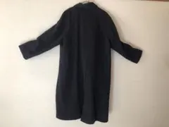 ROMEO GIGLIダークグレー ロングコート ROMEO GIGLI ロメオジリ ウールコート オーバーサイズシルエット ROMEO