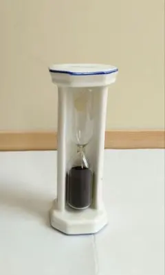 【シミあり】LAWLEYS ロウレイズ 砂時計 5Min ローズ柄