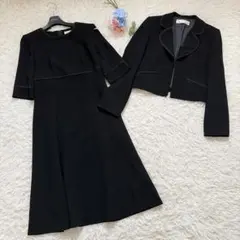 美品 9号 東京ソワール LUNE SOIR 礼服 喪服 フォーマル ワンピース