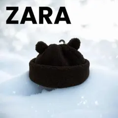 クマ耳　キッズ帽子　防寒　子供帽子　ミッキー　ミニー　ZARAキッズ　ザラ