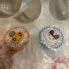 たまごっち　手作りおやつチャーム＃平成女児チョコ　みみっち　めめっち