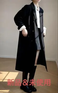 新品＆未使用 韓国系カジュアルブレザー レディース トレンチコート