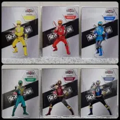 全超級戰隊展 壓克力立牌 忍風戰隊破裏劍者六體組