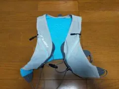 paago works rush 軽量ランニングベスト グレー/ブルー