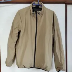 ベージュ ナイロンジャケット LLサイズ