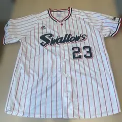 東京ヤクルトスワローズ 奥川恭伸 ユニフォーム XL Majestic - メルカリ