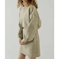 mystic メランジニットSETUP