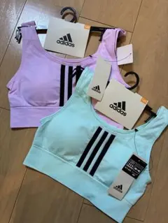 完売❤️160⭐️アディダス⭐️adidas♥️レディース❤️スポブラ ハーフトップ