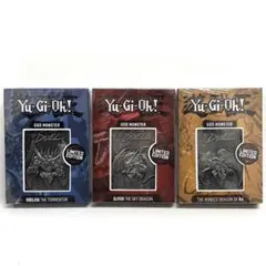 37●遊戯王 三幻神 金属製カード 3種セット KM0622-1のサムネイル