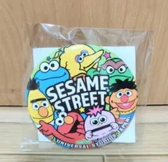 【ユニバ】セサミストリート 缶バッジ