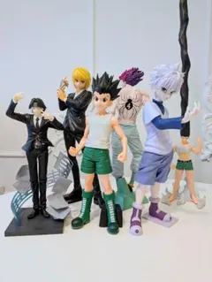 HUNTER×HUNTER フィギュア 6体セット 新品 数量限定B2 - メルカリ