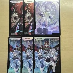 クロススターズ プロモ vol.4 プレイポイント 5種類セット - メルカリ