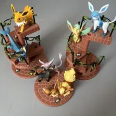 ポケモン リーメント ジオラマ 天気の木 タワー☆フィギュア コンプ 