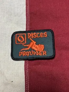 ビンテージPisces 魚座 ワッペン刺繍パッチエロコレクションざっか