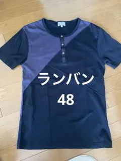 LANVIN en Bleu ヘンリーネック Tシャツ 48サイズのサムネイル