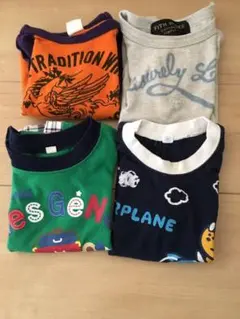 男の子 Tシャツ ロンT 半袖 まとめ売り　値下げ 保育園 幼稚園 登園 登校